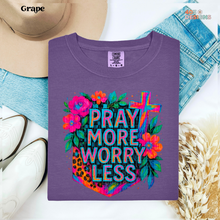 Load image into Gallery viewer, Pray More Worry Less DTF Transfer