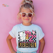 Load image into Gallery viewer, Preppy Checkered Grades DTF Transfer