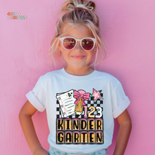 Load image into Gallery viewer, Preppy Checkered Grades DTF Transfer