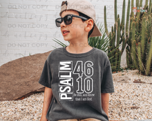 Load image into Gallery viewer, Psalm 46:10 DTF Transfer