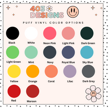 Load image into Gallery viewer, XOXO Puff Vinyl Transfer