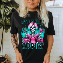 Load image into Gallery viewer, Retail Therapy Addict DTF Transfer