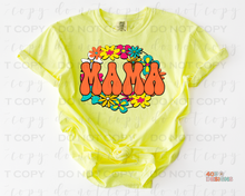 Load image into Gallery viewer, Retro Floral Name/Title Personalized DTF Transfer