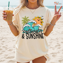 Load image into Gallery viewer, Saltwater And Sunshine DTF Transfer