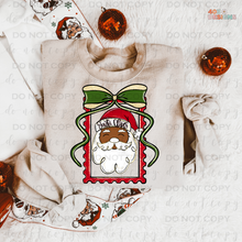 Load image into Gallery viewer, Santa Stamp DTF Transfer