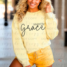 Load image into Gallery viewer, Saved By Grace DTF Transfer