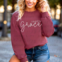 Load image into Gallery viewer, Saved By Grace DTF Transfer