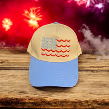 Load image into Gallery viewer, Scallop Flag Embroidered Hat