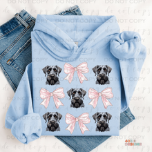 Load image into Gallery viewer, Coquette Dog Breed Sweatshirt
