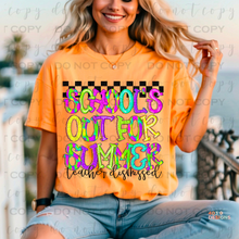 Load image into Gallery viewer, Schools Out For Summer Dismissed DTF Transfer