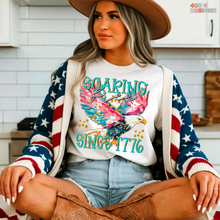 Load image into Gallery viewer, Soaring Free Since 1776 DTF Transfer
