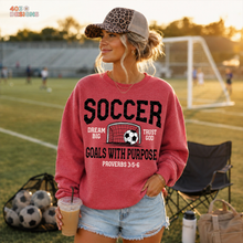 Load image into Gallery viewer, Soccer Goals With Purpose DTF Transfer