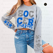Load image into Gallery viewer, Soccer Mama Faux Sequin DTF Transfer