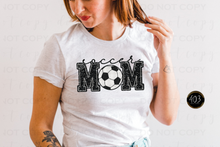 Load image into Gallery viewer, Soccer Mom Faux Sequin DTF Transfer