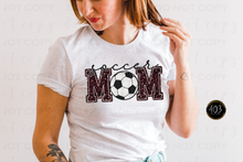 Load image into Gallery viewer, Soccer Mom Faux Sequin DTF Transfer