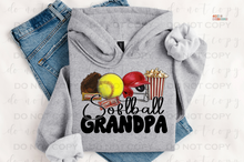 Load image into Gallery viewer, Softball Title Personalized DTF Transfer