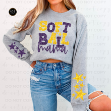Load image into Gallery viewer, Softball Mom DTF Transfer