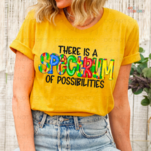 Load image into Gallery viewer, Spectrum Possibilities DTF Transfer