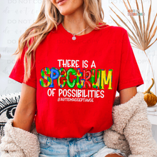 Load image into Gallery viewer, Spectrum Possibilities Hashtag DTF Transfer