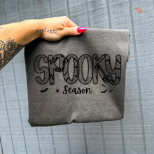 Load image into Gallery viewer, Spooky Black Lace DTF Transfer