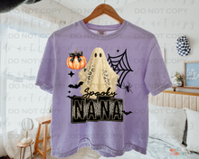 Load image into Gallery viewer, Spooky Ghost Personalized DTF Transfer