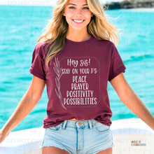 Load image into Gallery viewer, Stay On Your P's DTF Transfer