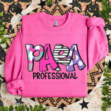 Load image into Gallery viewer, Striped Occupation DTF Transfer