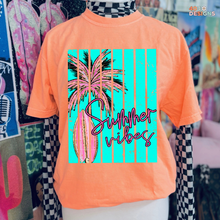 Load image into Gallery viewer, Summer Vibes Stripes DTF Transfer
