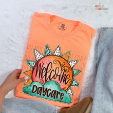 Load image into Gallery viewer, Sunburst Welcome To School DTF Transfer