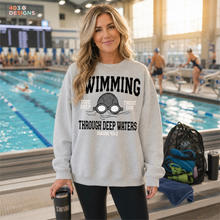 Load image into Gallery viewer, Swimming Through Deep Waters DTF Transfer