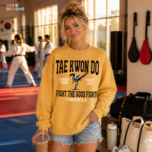 Load image into Gallery viewer, Tae Kwon Do Fight The Good Fight DTF Transfer