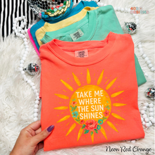 Load image into Gallery viewer, Take Me Where The Sun Shines DTF Transfer