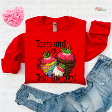 Load image into Gallery viewer, Taste And See DTF Transfer