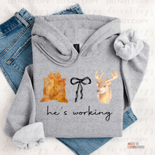 Load image into Gallery viewer, He's Working DTF Transfer