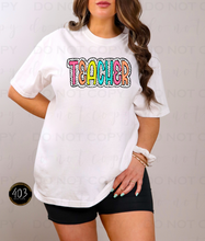 Load image into Gallery viewer, Title Dalmatian Dots DTF Transfer