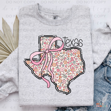 Load image into Gallery viewer, Floral State DTF Transfer