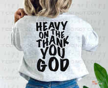 Load image into Gallery viewer, Thank You God DTF Transfer