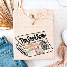 Load image into Gallery viewer, The Good News DTF Transfer