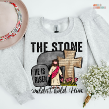 Load image into Gallery viewer, The Stone He Is Risen DTF Transfer