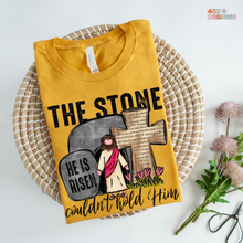 Load image into Gallery viewer, The Stone He Is Risen DTF Transfer