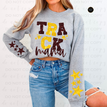 Load image into Gallery viewer, Track Mama Faux Sequin DTF Transfer