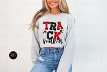 Load image into Gallery viewer, Track Mama Faux Sequin DTF Transfer