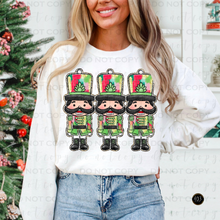 Load image into Gallery viewer, Trio Nutcrackers DTF Transfer