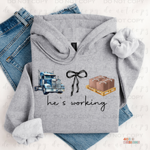 Load image into Gallery viewer, He's Working DTF Transfer