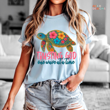 Load image into Gallery viewer, Trusting God Turtle DTF Transfer