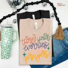 Load image into Gallery viewer, Turn Your Worries Into Prayers DTF Transfer