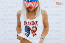 Load image into Gallery viewer, USA Bow Personalized DTF Transfer