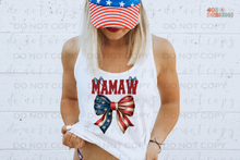 Load image into Gallery viewer, USA Bow Personalized DTF Transfer