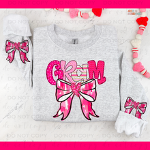 Load image into Gallery viewer, Valentine's Bow Personalized DTF Transfer
