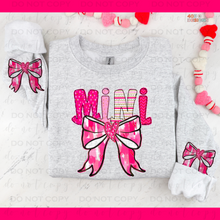 Load image into Gallery viewer, Valentine's Bow Personalized DTF Transfer